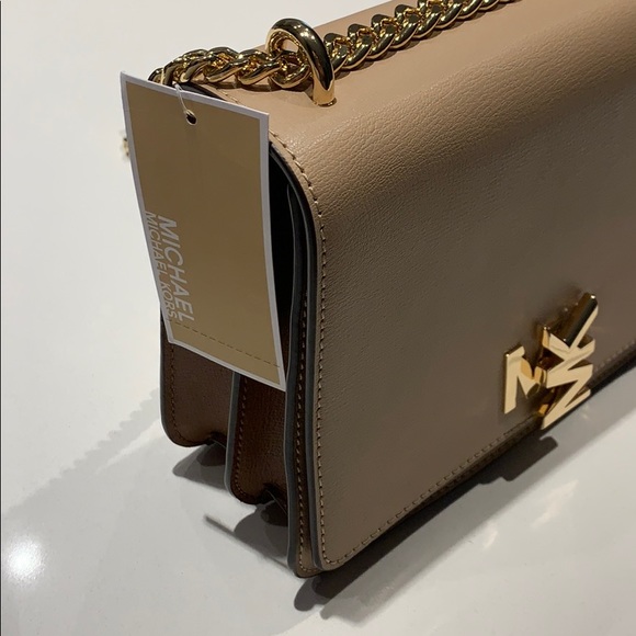 MICHAEL KORS LEATHER MOTT handbag Brand New - Picture 7 of 16